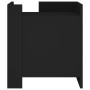 Mesita de noche madera de ingeniería negro 45x50x50 cm de , Mesitas de noche - Ref: Foro24-848298, Precio: 60,04 €, Descuento: %