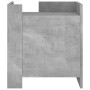 Mesita de noche madera de ingeniería gris hormigón 45x50x50 cm de , Mesitas de noche - Ref: Foro24-848300, Precio: 58,42 €, D...