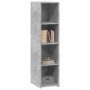 Tall engineered wood sideboard in gray concrete 30x41x124 cm by , Sideboards - Ref: Foro24-846379, Price: 66,38 €, Discount: %