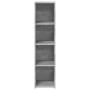 Tall engineered wood sideboard in gray concrete 30x41x124 cm by , Sideboards - Ref: Foro24-846379, Price: 66,38 €, Discount: %