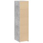 Tall engineered wood sideboard in gray concrete 30x41x124 cm by , Sideboards - Ref: Foro24-846379, Price: 66,38 €, Discount: %