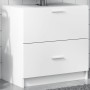 Armario de lavabo madera de ingeniería blanco 59x37x59 cm de , Muebles de baño - Ref: Foro24-848108, Precio: 87,99 €, Descuen...