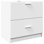 Engineered wood white bathroom cabinet 59x37x59 cm by , Bathroom furniture - Ref: Foro24-848108, Price: 88,10 €, Discount: %