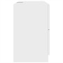 Engineered wood white bathroom cabinet 78x37x59 cm by , Bathroom furniture - Ref: Foro24-848115, Price: 103,36 €, Discount: %