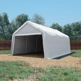 Carpa de almacenamiento PVC blanco 550 g/m² 4x6 m de vidaXL, Almacenamiento industrial - Ref: Foro24-3056654, Precio: 806,99 ...