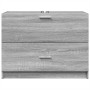 Engineered wood gray Sonoma sink cabinet 78x37x59 cm by , Bathroom furniture - Ref: Foro24-848120, Price: 103,36 €, Discount: %