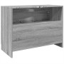 Engineered wood gray Sonoma sink cabinet 78x37x59 cm by , Bathroom furniture - Ref: Foro24-848120, Price: 103,36 €, Discount: %