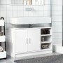 Armario de lavabo madera de ingeniería blanco 90x29x55 cm de , Muebles de baño - Ref: Foro24-848122, Precio: 80,19 €, Descuen...