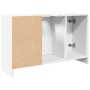 Armario de lavabo madera de ingeniería blanco 90x29x55 cm de , Muebles de baño - Ref: Foro24-848122, Precio: 80,19 €, Descuen...