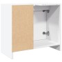 Armario para lavabo madera de ingeniería blanco 63x29x55 cm de , Muebles de baño - Ref: Foro24-848129, Precio: 62,47 €, Descu...