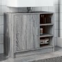 Waschbeckenunterschrank aus Sonoma-Eichenholz 63x29x55 cm in Grau. von , Badezimmermöbel - Ref: Foro24-848134, Preis: 61,99 €...