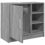 Waschbeckenunterschrank aus Sonoma-Eichenholz 63x29x55 cm in Grau. von , Badezimmermöbel - Ref: Foro24-848134, Preis: 61,99 €...