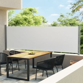 Ausziehbare Seitenmarkise für cremefarbene Terrasse 140 x 600 cm von vidaXL, Sonnenschirme - Ref: Foro24-313370, Preis: 85,92...