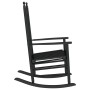 Rocking chairs with curved seat 2 units solid poplar wood black by , Rocking chairs - Ref: Foro24-3281586, Price: 191,24 €, D...