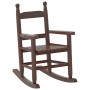 Mecedoras para niños 2 uds madera maciza de álamo marrónes de , Mecedoras - Ref: Foro24-3281599, Precio: 76,06 €, Descuento: %