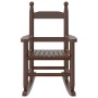 Mecedoras para niños 2 uds madera maciza de álamo marrónes de , Mecedoras - Ref: Foro24-3281599, Precio: 76,06 €, Descuento: %