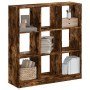 Engineered wood smoked oak bookshelf 102x32x108 cm by , Bookcases and shelves - Ref: Foro24-3307841, Price: 107,06 €, Discoun...