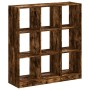 Engineered wood smoked oak bookshelf 102x32x108 cm by , Bookcases and shelves - Ref: Foro24-3307841, Price: 107,06 €, Discoun...