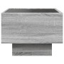 Mesa auxiliar con LED madera ingeniería gris Sonoma 40x40x30cm de , Mesas de centro - Ref: Foro24-847502, Precio: 77,65 €, De...