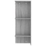 Entryway furniture 2 pieces plywood gray Sonoma by vidaXL, Lockers and storage cabinets - Ref: Foro24-3114180, Price: 139,38 ...