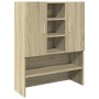 Waschmaschinenschrank Sonoma-Eiche 70,5x24x90 cm von , Zubehör für Waschmaschinen und Trockner - Ref: Foro24-849648, Preis: 7...