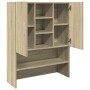 Waschmaschinenschrank Sonoma-Eiche 70,5x24x90 cm von , Zubehör für Waschmaschinen und Trockner - Ref: Foro24-849648, Preis: 7...