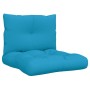 Palettenkissen, 2 Stück, blauer Stoff von , Kissen für Stühle und Sofas - Ref: Foro24-360838, Preis: 38,39 €, Rabatt: %