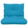 Palettenkissen, 2 Stück, blauer Stoff von , Kissen für Stühle und Sofas - Ref: Foro24-360838, Preis: 38,39 €, Rabatt: %