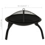 Kohlenbecken und Grill 2 in 1 mit Stahlschürhaken 56x56x49 cm von vidaXL, Kamine - Ref: Foro24-313352, Preis: 76,87 €, Rabatt: %