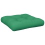 Cojín para sofá de palets tela verde 60x60x12 cm de , Cojines para sillas y sofás - Ref: Foro24-360452, Precio: 22,58 €, Desc...