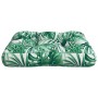 Cushion for pallets, leaf print fabric, 60x60x12 cm by , Cushions for chairs and sofas - Ref: Foro24-360459, Price: 20,99 €, ...