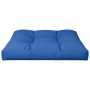 Cojín para sofá de palets de tela azul 80x80x12 cm de , Cojines para sillas y sofás - Ref: Foro24-360501, Precio: 37,17 €, De...