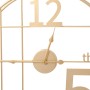 Golden iron wall clock Ø50 cm by , Wall clocks - Ref: Foro24-4008402, Price: 47,82 €, Discount: %