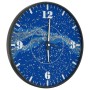 Wall clock with luminous blue scales and hands Ø30 cm by , Wall clocks - Ref: Foro24-4008409, Price: 23,11 €, Discount: %