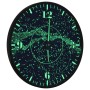 Wall clock with luminous blue scales and hands Ø30 cm by , Wall clocks - Ref: Foro24-4008409, Price: 23,11 €, Discount: %