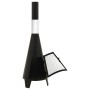 Garden stove with steel poker 38x38x122 cm by vidaXL, Chimneys - Ref: Foro24-313355, Price: 74,99 €, Discount: %