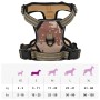 Adjustable brown dog harness with reflective bands, size S. by , Dog products - Ref: Foro24-4013363, Price: 22,16 €, Discount: %