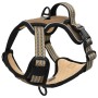 Brown adjustable dog harness with leash and collar. by , Dog products - Ref: Foro24-4013382, Price: 28,99 €, Discount: %