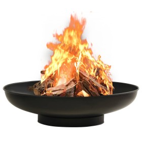 Brasero de acero 80 cm de vidaXL, Chimeneas - Ref: Foro24-313344, Precio: 152,08 €, Descuento: %