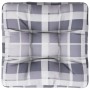 Cushion for a gray plaid fabric pallet sofa by , Cushions for chairs and sofas - Ref: Foro24-360892, Price: 16,73 €, Discount: %