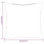 Sofa cushions 4 units cream fabric 40x40 cm by , Cushions for chairs and sofas - Ref: Foro24-360361, Price: 33,37 €, Discount: %