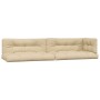 Cushions for pallet sofa, 5 units, beige fabric by , Cushions for chairs and sofas - Ref: Foro24-360780, Price: 136,79 €, Dis...