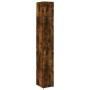 Narrow smoked oak engineered wood wardrobe 30x42.5x225 cm by , Sideboards - Ref: Foro24-3281263, Price: 157,43 €, Discount: %