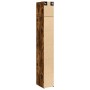 Narrow smoked oak engineered wood wardrobe 30x42.5x225 cm by , Sideboards - Ref: Foro24-3281263, Price: 157,43 €, Discount: %