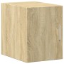 Narrow engineered wood wardrobe in Sonoma oak, 30x42.5x225 cm by , Sideboards - Ref: Foro24-3281268, Price: 131,12 €, Discoun...