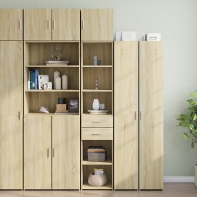 Narrow engineered wood wardrobe in Sonoma oak, 40x42.5x225 cm by , Sideboards - Ref: Foro24-3281275, Price: 171,37 €, Discoun...