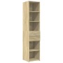 Narrow engineered wood wardrobe in Sonoma oak, 40x42.5x225 cm by , Sideboards - Ref: Foro24-3281275, Price: 171,60 €, Discoun...