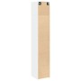 Narrow white engineered wood wardrobe 40x42.5x225 cm by , Sideboards - Ref: Foro24-3281280, Price: 169,88 €, Discount: %