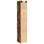 Narrow smoked oak engineered wood wardrobe 40x42.5x225 cm by , Sideboards - Ref: Foro24-3281277, Price: 171,60 €, Discount: %