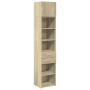 Narrow engineered wood wardrobe in Sonoma oak, 45x42.5x225 cm by , Sideboards - Ref: Foro24-3281296, Price: 167,56 €, Discoun...